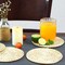 Vintiquewise Decorative Round 15'' Natural Woven Handmade Rattan Placemats, PK 4 QI004239-15 - alternate 4
